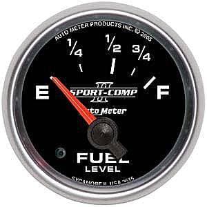 Auto Meter Sport-Comp II Series, Fuel Level (Short Sweep Electric) Ford