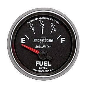 Auto Meter Sport-Comp II Series, Fuel Level 240-33 ohms (Short Sweep Electric)