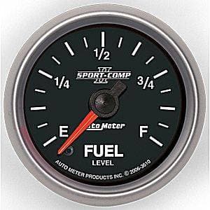 Auto Meter Sport-Comp II Series, Fuel Level Programmable (Full Sweep Electric)