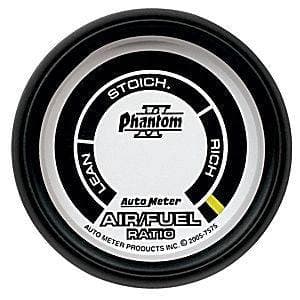 Auto Meter Phantom II Series, Air/Fuel Ratio Lean-Rich (Full Sweep Electric)