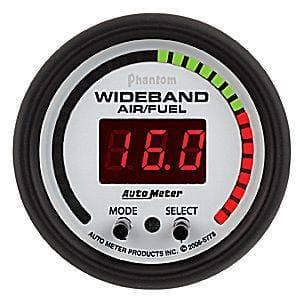 Auto Meter Phantom II Series, Air/Fuel Ratio-Wideband Pro (Full Sweep Electric)
