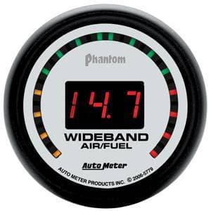 Auto Meter Phantom II Series, Air/Fuel Ratio-Wideband Street (Full Sweep Electric)