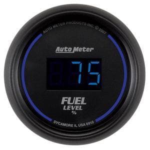 Auto Meter Colbalt Digital Series, Fuel Level Programmable