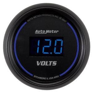 Auto Meter Colbalt Digital Series, Voltmeter 8-18 Volts