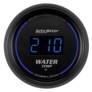 Auto Meter Colbalt Digital Series, Water Temperature 0*-300* F