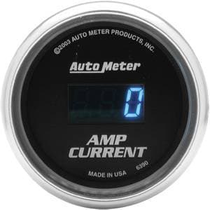 Auto Meter Cobalt Series, Amplifier Ammeter 0-250AMPS (Full Sweep Electric)