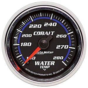 Auto Meter Cobalt Series, Water Temperature 140*-280*F (Mechanical)