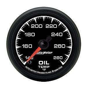 Auto Meter ES Series, Oil Temperature 140*-280*F (Full Sweep Electric)