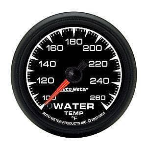 Auto Meter ES Series, Water Temperature 100*-260*F (Full Sweep Electric)