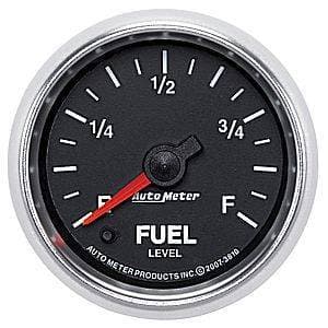 Auto Meter GS Series, Diesel Fuel Level Programmable (Full Sweep Electric)