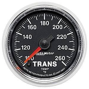 Auto Meter GS Series, Transmission Temperature 100*-260*F (Full Sweep Electric)