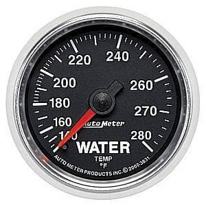 Auto Meter GS Series, Water Temperature 140*-280*F (Mechanical)