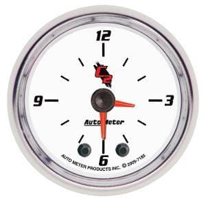 Auto Meter C2 Series, Clock (Full Sweep Electric)