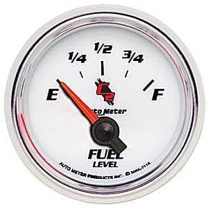 Auto Meter C2 Series, Fuel Level 240-33 ohms (Short Sweep Electric)