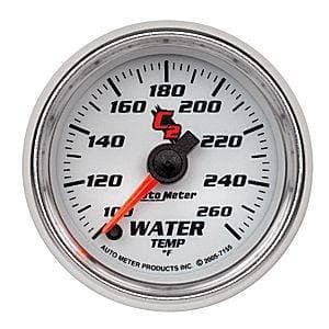 Auto Meter C2 Series, Water Temperature 100*-260*F (Full Sweep Electric)