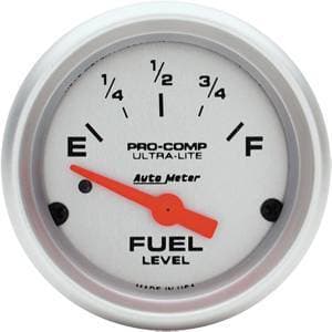 Auto Meter Ultra Lite Series, Fuel Level (Short Sweep Electric)1965-1997 GM