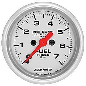 Auto Meter Ultra Lite Series, Fuel Pressure 0-7 BAR (Full Sweep Electric)
