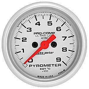 Auto Meter Ultra Lite Series, Pyrometer 0*-900*C (Full Sweep Electric)