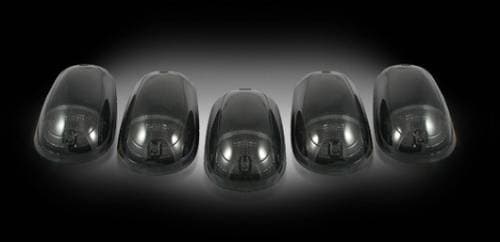 Recon Cab Roof Lights, Dodge (2003-12) Ram Smoked