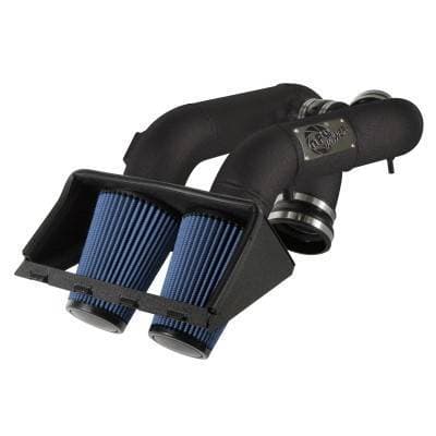 aFe Power Magnum FORCE Stage-2 Dual 3-1/2" Cold Air Intake System for Ford (2011) V6-3.5L [tt] F-150 Ecoboost, Pro 5R