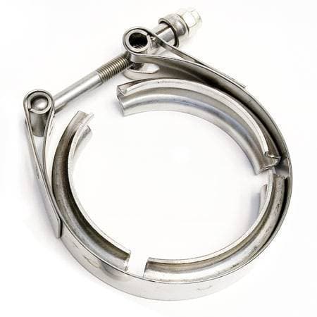 Diamond Eye Turbo V-Band Clamp, HX40 style exhaust housings, stainless