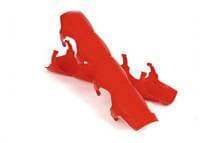 DayStar Shock & Steering Stabilizer Armor, Red, (sold in pairs)