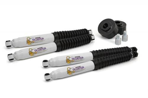 Daystar Leveling Kit, Ford (1999-17) F-250, F-350, F-450, & F-550 2wd, 2" with shocks