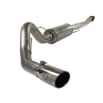 aFe Power MACH Force-XP 4" Cat-Back Exhaust System for Ford (2011-14) F-150 EcoBoost V6-3.5L [tt], 409 Stainless Steel w/Polished Tip