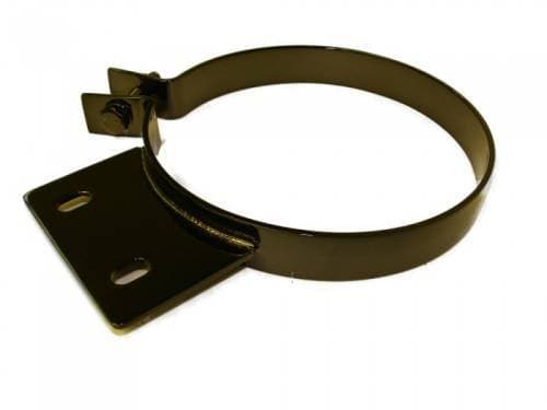 Silverline Stack Mount Clamp, 6" Black Stainless