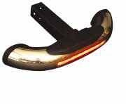 Bully Hitch Cover, Stainless Receiver Hitch Step, L.E.D