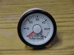 Isspro EV Series White Face/Red Pointer, Boost Pressure (60psi)