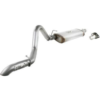 aFe Power MACH Force-XP 2-1/2" Cat-Back Exhaust System for Jeep (1997-06) Wrangler TJ, L6-4.0L, 409 Stainless Steel