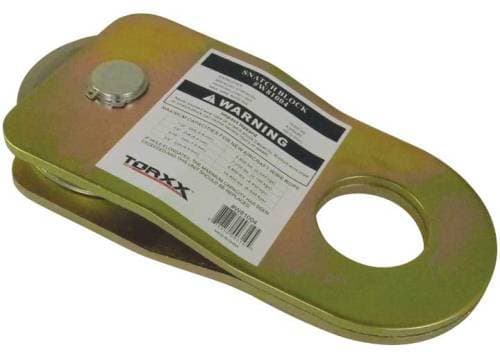 Torxx Snatch Block, 19K lb max, up to 3/8" diameter wire rope