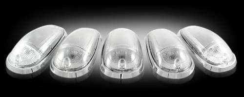 Recon Cab Roof Lights, Dodge (2003-12) Ram Clear