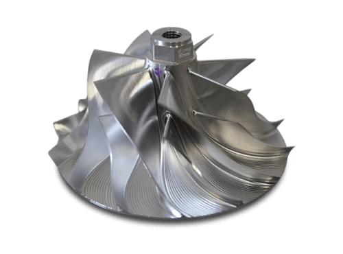 Dieselsite Wicked Wheel 2 Performance Compressor Wheel for Ford (2004.5-07) 6.0L Power Stroke, stock turbo (GT37)