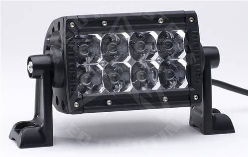 Rigid Industries, 4" E-Series LED Light Bar, Flood , White