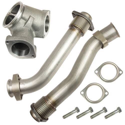 BD Diesel Performance Bellowed Up-Pipe Kit, Ford (1999.5-03) 7.3L Power Stroke