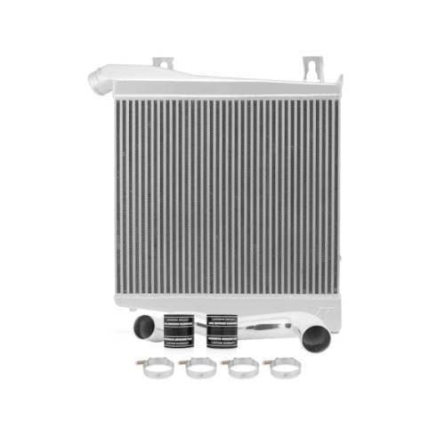 Mishimoto Intercooler Kit, Ford (2008-10) 6.4L Power Stroke F-250/F-350/F-450/F-550 (Silver)
