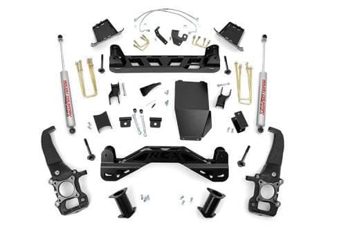 Rough Country Lift Kit for Ford (2004-08) F-150 4x4, 6"