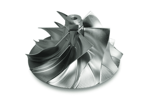 Dieselsite Wicked Wheel 2 Performance Compressor Wheel for Ford (1994-03) 7.3L Power Stroke, D66 Turbo