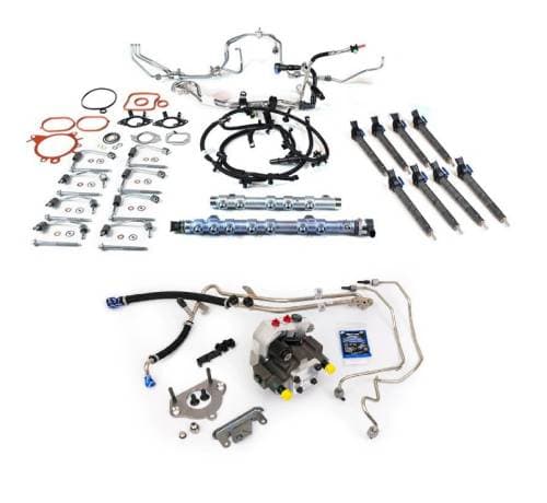 Bosch/Motorcraft/Alliant Fuel System Contamination Repair & Solution Kit for Ford (2011-14) 6.7L Power Stroke (includes S&S DCR Pump)