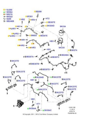 Ford Motorcraft Fuel System Contamination Repair Kit, Ford (2023-24) F-250, F-350, F-450, F-550  6.7L Power Stroke