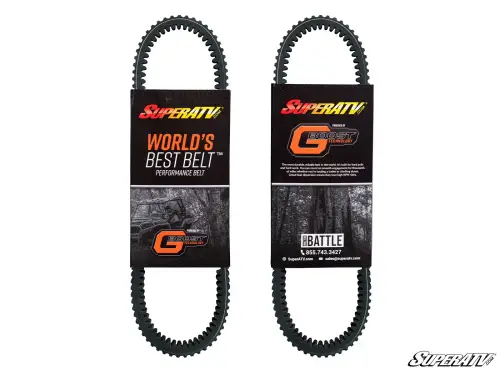 SuperATV Heavy-Duty CVT Drive Belt for Polaris (2016 / 2018-20 / 2024+ ) RZR (OEM# 3211186) World's Best Belt