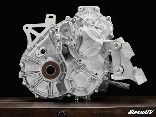 SuperATV Complete Geared - Reverse Transmission for Polaris (2013-19) Ranger XP (Standard Cab, OEM# 1334081, Stock Gear Ratio - Turf Mode Delete)