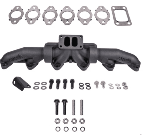 ATS Pulse Flow Exhaust Manifold Kit for Dodge (1998.5-02) 5.9L Cummins, 3-Pc T3