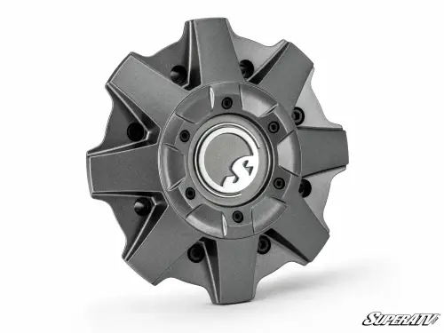 SuperATV MADLock Wheel Center Cap (Satin Gunmetal)