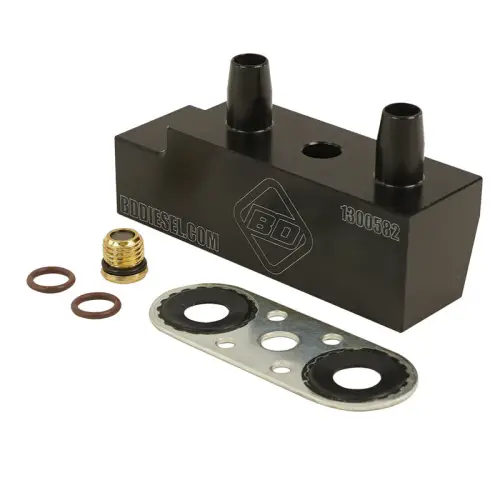 BD Diesel Cooler Bypass Delete for Chevy/GMC (2019-23) Silverado/Sierra 1500, 6L90 Transmission (1/2" Cooler Lines)