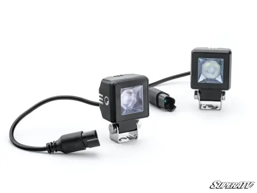 SuperATV 2" LED Cube Lights (w/ Pro-Fit Formed Cage Bracket)