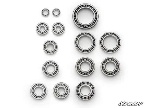 SuperATV Premium Transmission Bearing Upgrade Kit for Polaris (2021-24) RZR Pro XP (Bearings + Seal Kit)