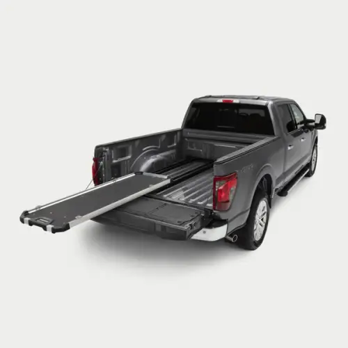 DECKED CargoGlide Truck Bed Slide for Midsize Trucks, Half Bed Width (5 FT Bed)